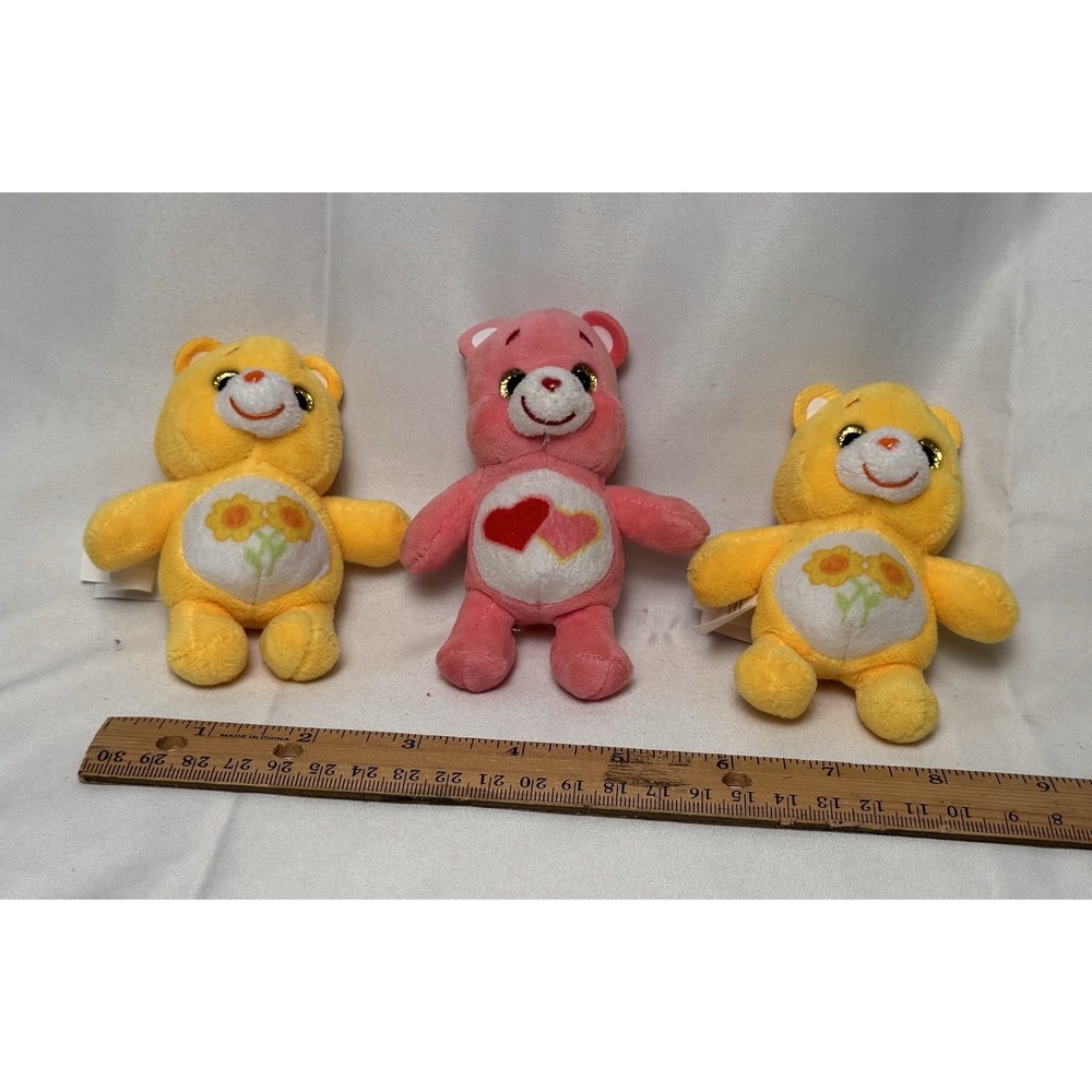 Surprizamals Tiny Care Bears Lot of 3: 2 Friend Bear, 1 Love a Lot Bear